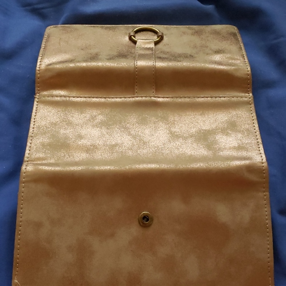 Wallet, Gold, Like New - Picture 4 of 5